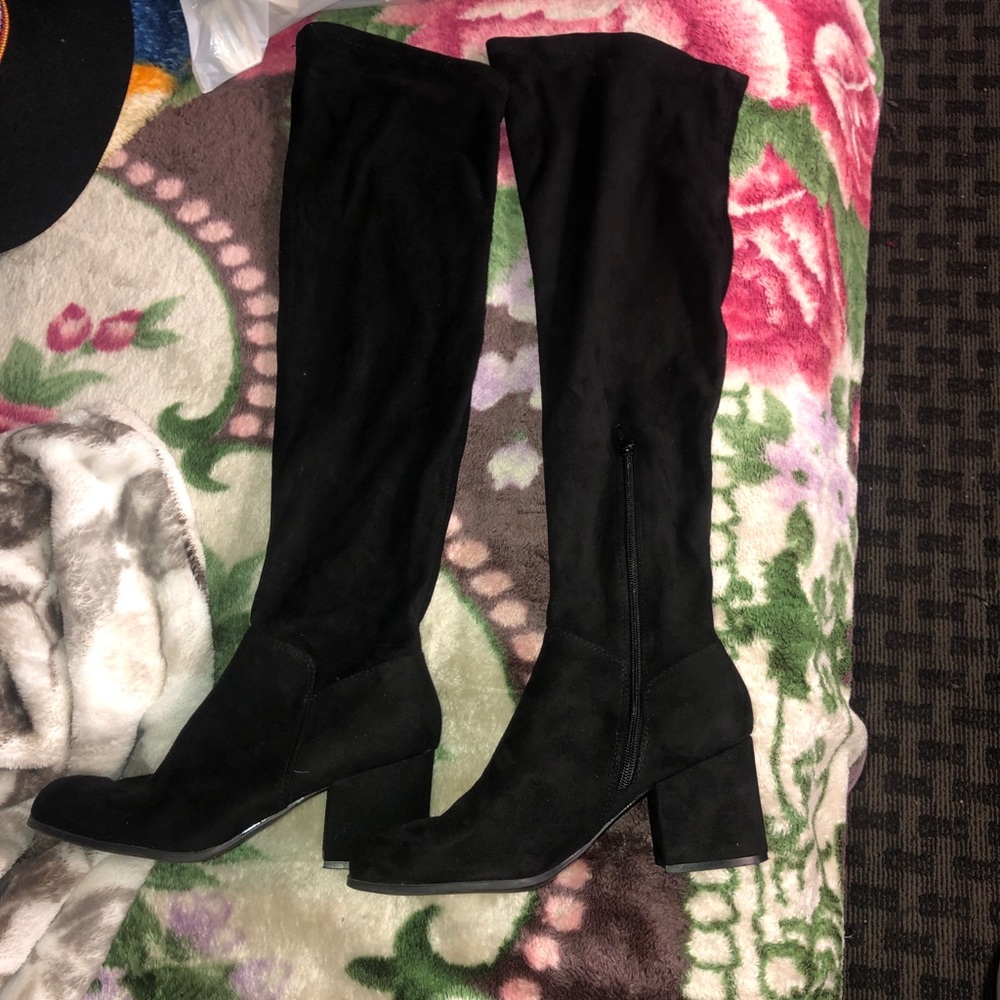 Tall over the knee boots